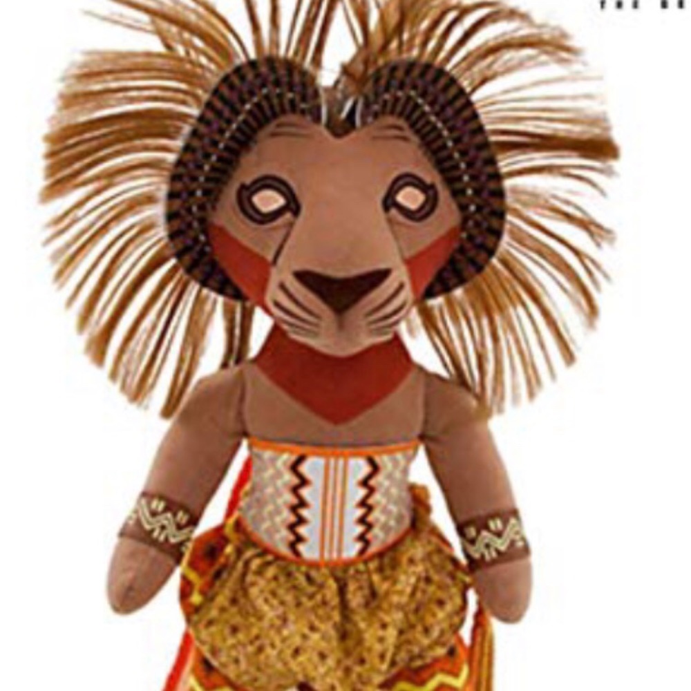 NWT - Disney Broadway Lion King simba